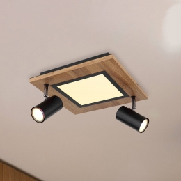 GloboUllaplafondlampmetLEDs2-lamps30x30cm