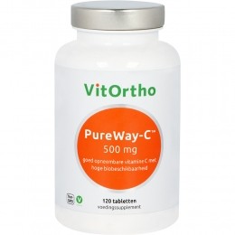 GratisVerzending2xVitorthoVitamineCPureWay-C500mg120tabletten