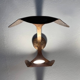 KnikerbokerLeGigineLEDwandlampbladbrons