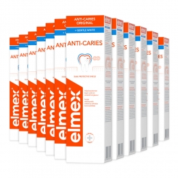 12xElmexTandpastaAnti-CarisGentleWhite75ml