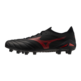 MizunoMORELIANEOIVBETAELITEVoetbalschoenenZwartMORELIA40thRoodZwartDamesHerenMaat44
