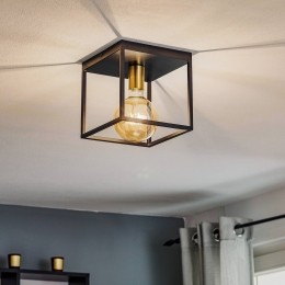 LucideRubenplafondlampzwart