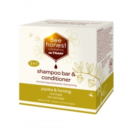 BeeHonestShampoobarConditionerJojobaHoning80gr
