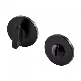 HardbrassWC-garnituurShufflerond5mm-zwart