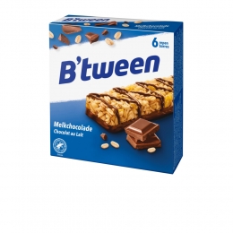 HeroBtweenMueslireepMelkchocolade6x25gr