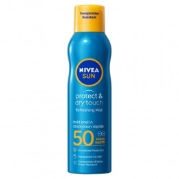 6xNiveaSunProtectenDryTouchVerfrissendeVernevelendeSpraySPF50200ml