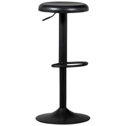 WOOODIsaacBarkruk-Metaal-Zwart-81x39x39