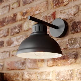 LuminexWandlampSvenzwartmetaal1-lamp