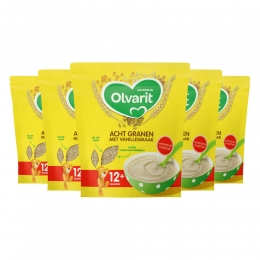 5xOlvaritGranenpapAchtGranenVanillesmaak12Maanden200gr