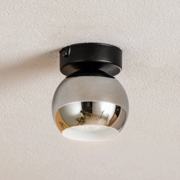 LuminexPlafondlampLexa1-lampzwartchroom