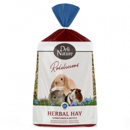 6xDeliNatureRodeliciousKruidenhooiKorenbloemBrandnetel600gr