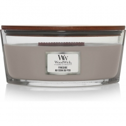 WoodWickGeurkaarsEllipseFireside454gr