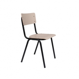 ZuiverBackToSchoolEetkamerstoelenMatBeige-Setvan4