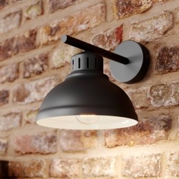 LuminexWandlampSvenzwartmetaal1-lamp