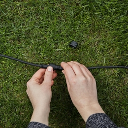 MarksljdGarden24verlengkabelzwart2m