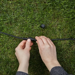 MarksljdGarden24verlengkabelzwart5m