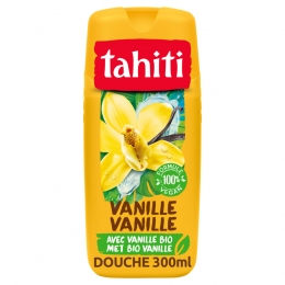 3xTahitiVeganDouchegelVanille300ml