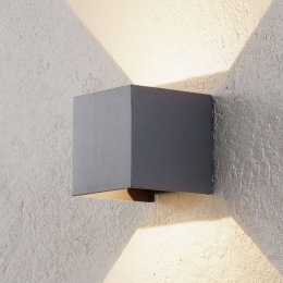 ORIONLEDbuitenwandlampCubebasaltgrijs