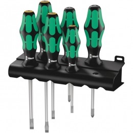 Wera5105656001KraftformPlus6-deligeSchroevendraaierset