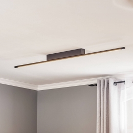 QuitaniplafondlampToluzwart118cm