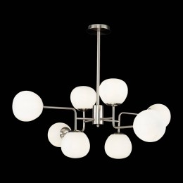 MaytonihanglampErichnikkelkleurigglasmetaal8-lamps