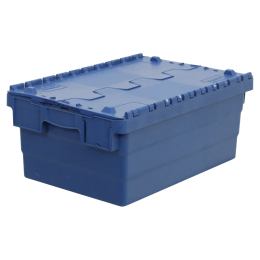 Distributiebakmetdeksel-600x400x250mm-DBP-105Blauw