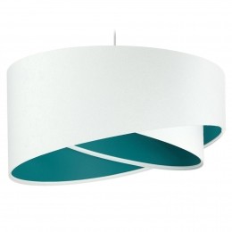 MacoDesignHanglampVivientweekleurigwitturkoois