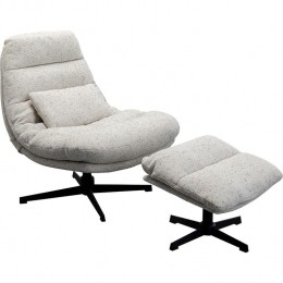 DraaifauteuilenVoetsteunColumbiaKareDesign