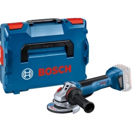 BoschGWS18V-1018VLi-IonAccuHaakseSlijperBodyInL-Boxx-125mm-Koolborstelloos
