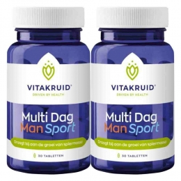 2xVitakruidManSportMultiDag30tabletten