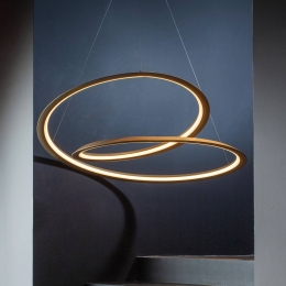 NEMOKeplerhanglamp2700KDown110cmgoud