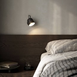 DFTPbyNordluxWandlampAnglemettuimelschakelaarzwart