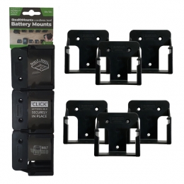 StealthMountsBM-MHH18-BLK-6AccuhouderVoorHikoki18V36V-Zwart-6-pack