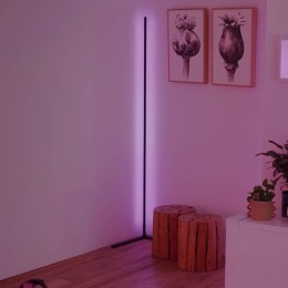 LEDVANCESMARTWiFiFloorCornervloerlampzwart200cm