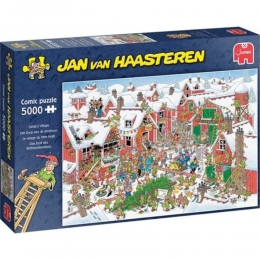 JanVanHaasterenPuzzelSantaSVillage5000Stukjes