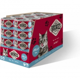 24xVoskesKattenvoerNatTonijn85gr