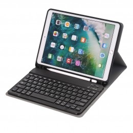 iPadPro1052017Case-BluetoothToetsenbordhoesmetStyluspenhouder-Zwart