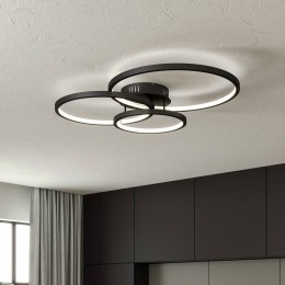 TrioLightingTrioWiZAaronsmartLEDplafondlampantraciet
