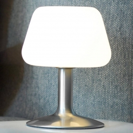 PaulNeuhausTilltafellampstaalkleurigglasdimbaar