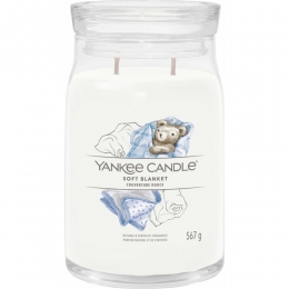 YankeeCandleGeurkaarsLargeJarSoftBlanket567gr