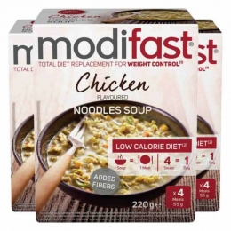 3xModifastWeightControlNoodlesSoepChicken220gr