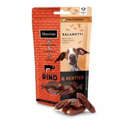 ChewiesSalamettiHondensnackRundRendier60gr