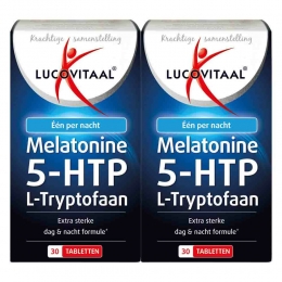 GratisVerzending2xLucovitaalMelatonine5-HTPL-Tryptofaan30tabletten