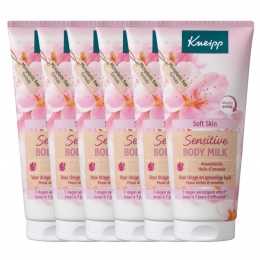6xKneippBodymilkSensitiveAmandelbloesem200ml