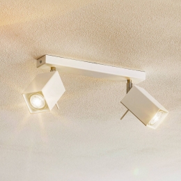 SOLLUXLIGHTINGPlafondspotSquarewit2-lamps