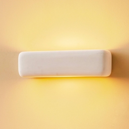 SOLLUXLIGHTINGWandlampNorisupdownvanwitkeramiek