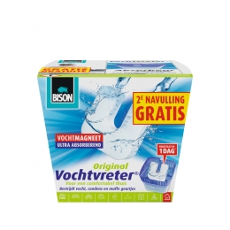 6xBisonVochtvreter1NavullingNeutraal2x450gr
