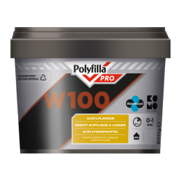 PolyfillaW100WatergedragenPlamuur-800gr
