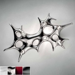 Sil-LuxAbstractewandlampBaobabplatina