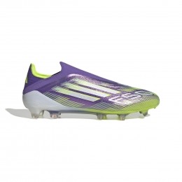 adidasF50EliteVeterlozeGrasVoetbalschoenenFGPaarsWitNeongeel